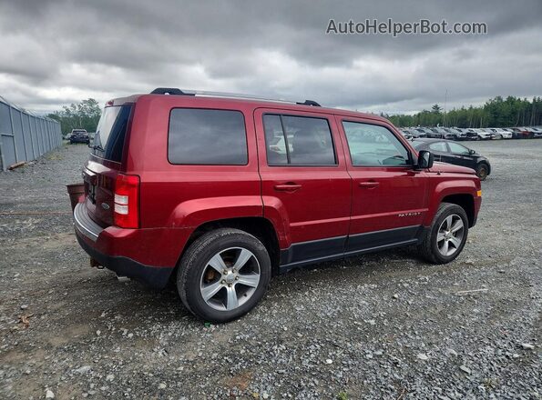 1C4NJRAB4HD208748 2017 JEEP PATRIOT Бордовый Задняя правая четверть