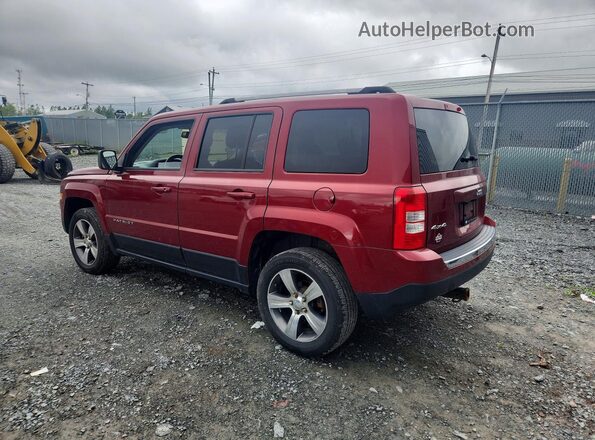 1C4NJRAB4HD208748 2017 JEEP PATRIOT Бордовый Задняя левая четверть