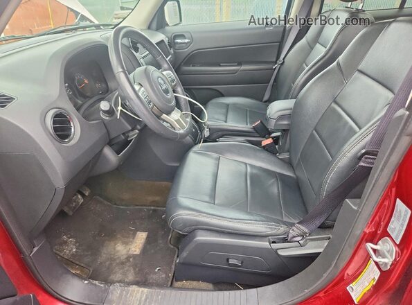 1C4NJRAB4HD208748 2017 JEEP PATRIOT Бордовый Вид салона спереди