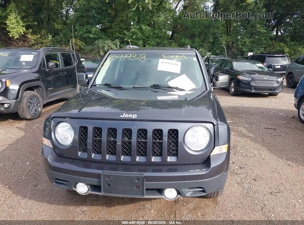 1C4NJRAB7GD565727 2016 JEEP PATRIOT Black Front view