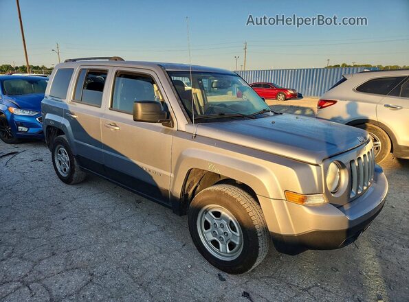 1C4NJRBB0GD512219 2016 JEEP PATRIOT Silver Передня права чверть