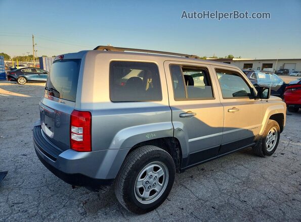 1C4NJRBB0GD512219 2016 JEEP PATRIOT Silver Задня права чверть