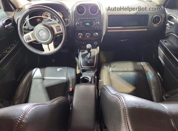 1C4NJRBB0GD753147 2016 JEEP PATRIOT Серебряный Вид панели приборов