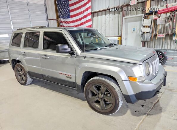 1C4NJRBB0GD753147 2016 JEEP PATRIOT Серебряный Передняя правая четверть