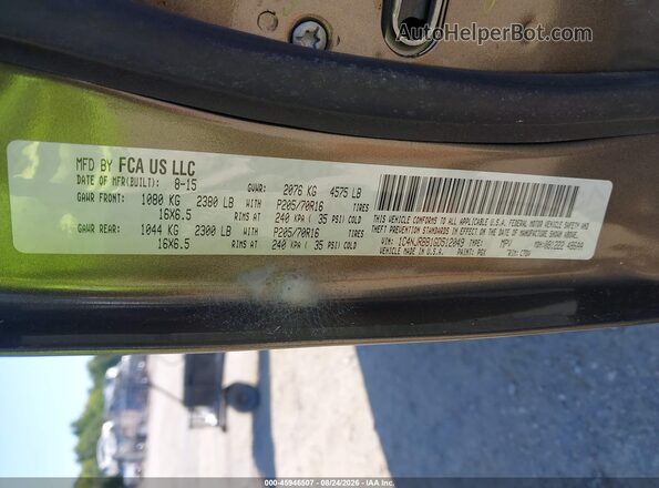 1C4NJRBB1GD512049 2016 JEEP PATRIOT Зеленый Вид подкапотного пространства