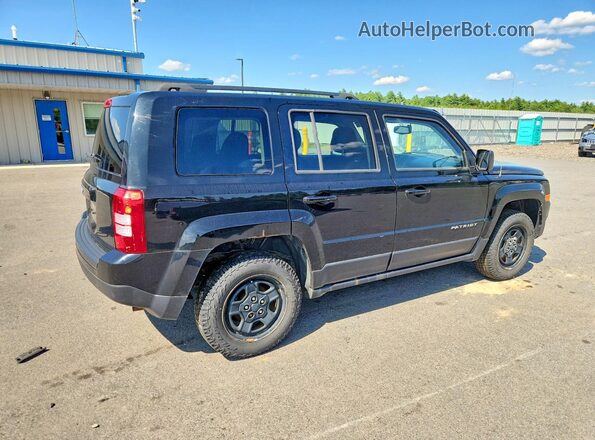 1C4NJRBB1GD595577 2016 JEEP PATRIOT Black Հետևի աջ