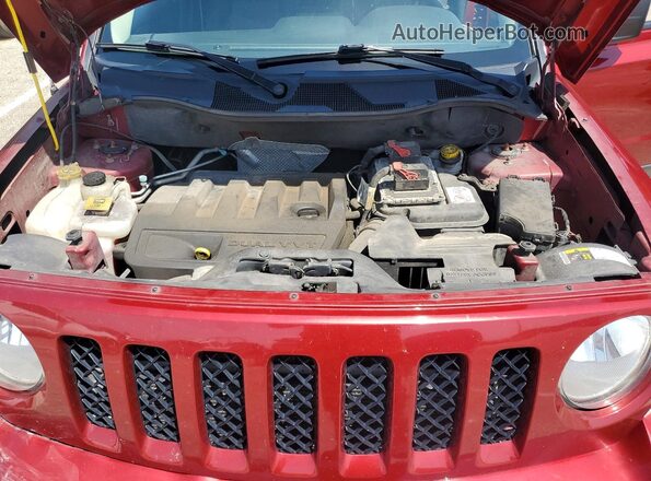 1C4NJRBB3GD691663 2016 JEEP PATRIOT Красный Вид подкапотного пространства