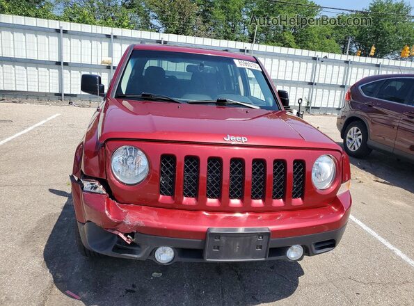 1C4NJRBB3GD691663 2016 JEEP PATRIOT Красный Вид спереди