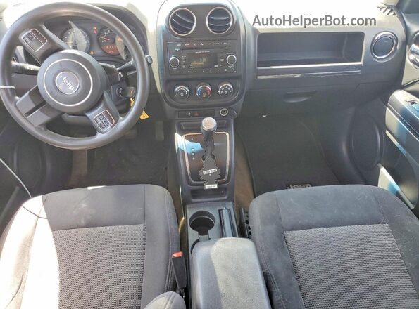 1C4NJRBB3GD691663 2016 JEEP PATRIOT Красный Вид панели приборов