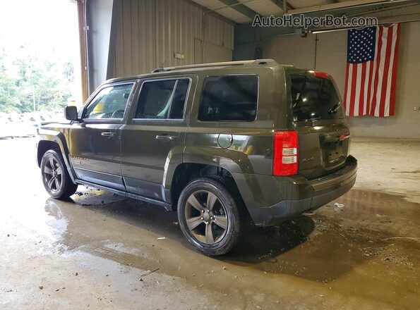 1C4NJRBB3GD760058 2016 JEEP PATRIOT Зеленый Задняя левая четверть