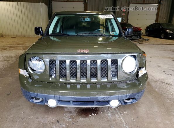 1C4NJRBB3GD760058 2016 JEEP PATRIOT Зеленый Вид спереди