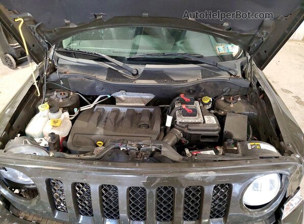 1C4NJRBB3GD760058 2016 JEEP PATRIOT Зеленый Вид подкапотного пространства