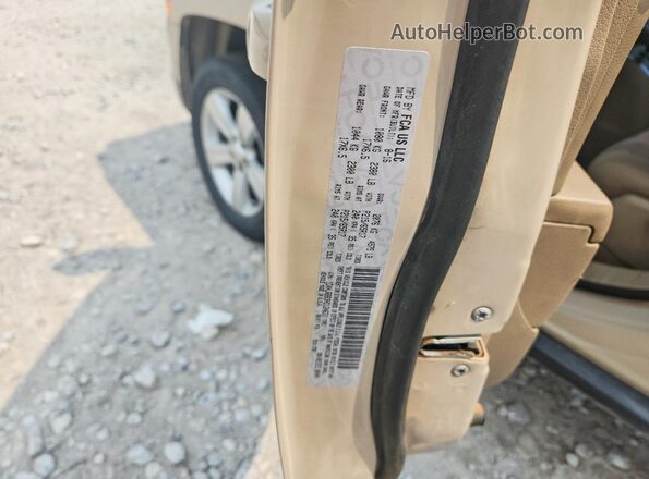 1C4NJRBB3HD124631 2017 JEEP PATRIOT Tan VIN կոդի պիտակի տեսք