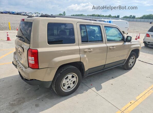 1C4NJRBB3HD181525 2017 JEEP PATRIOT Tan Tył prawy