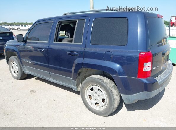 1C4NJRBB4GD522381 2016 JEEP PATRIOT Dark Blue Задняя левая четверть