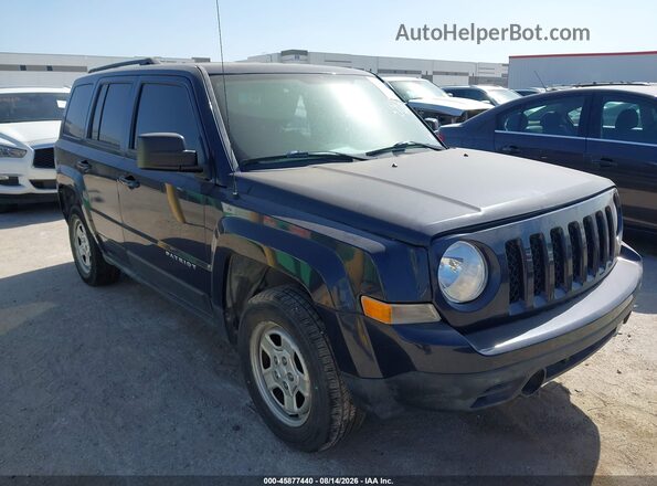 1C4NJRBB4GD522381 2016 JEEP PATRIOT Dark Blue Вид спереди