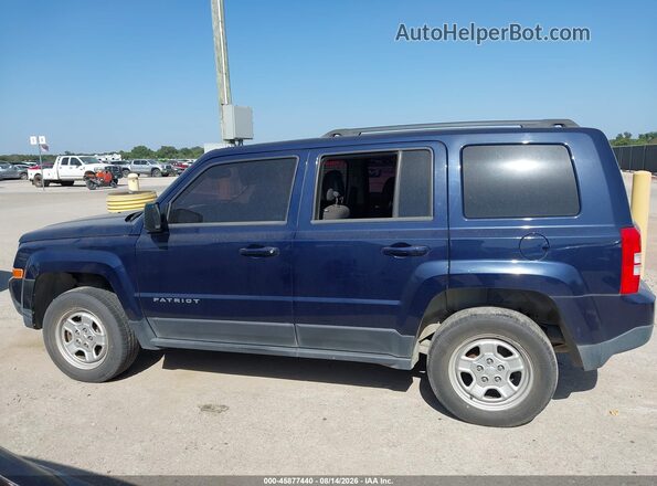 1C4NJRBB4GD522381 2016 JEEP PATRIOT Dark Blue Панорамный вид салона 360°
