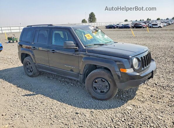 1C4NJRBB4GD572262 2016 JEEP PATRIOT Black Front right