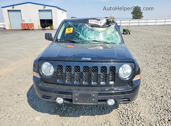 1C4NJRBB4GD572262 2016 JEEP PATRIOT Black Front view
