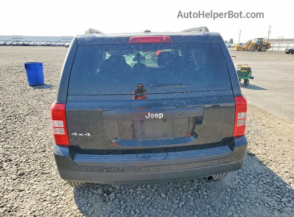 1C4NJRBB4GD572262 2016 JEEP PATRIOT Black Rear view