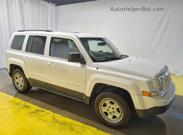 1C4NJRBB4GD636364 2016 JEEP PATRIOT White Przód prawy