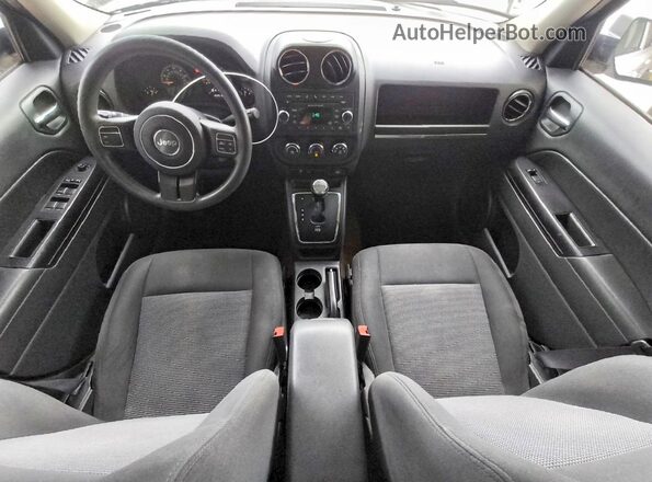 1C4NJRBB4GD636364 2016 JEEP PATRIOT White Widok deski rozdzielczej