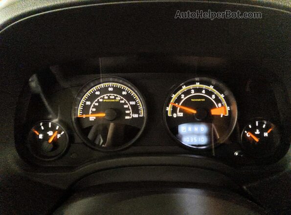 1C4NJRBB4GD636364 2016 JEEP PATRIOT White Widok zestawu wskaźników