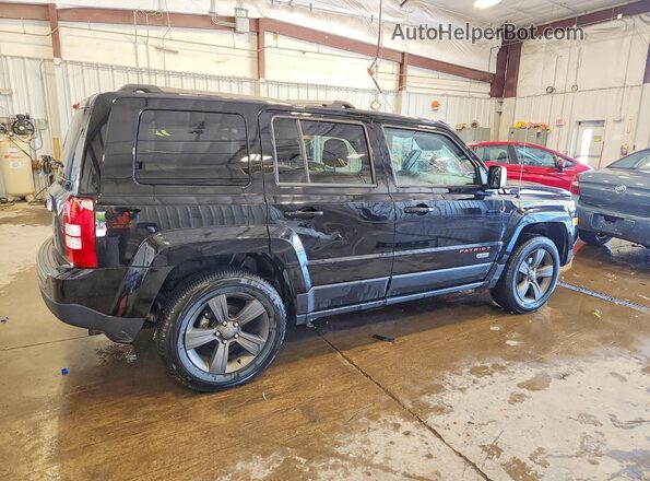 1C4NJRBB4GD709927 2016 JEEP PATRIOT Black Задня права чверть