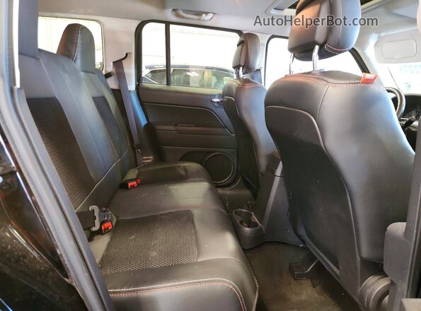 1C4NJRBB4GD709927 2016 JEEP PATRIOT Black Вид задніх сидінь