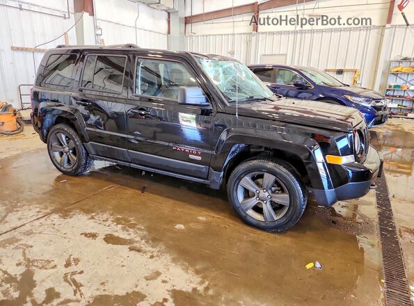 1C4NJRBB4GD709927 2016 JEEP PATRIOT Black Передня права чверть