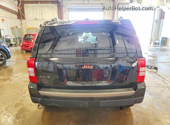 1C4NJRBB4GD709927 2016 JEEP PATRIOT Black Вид ззаду