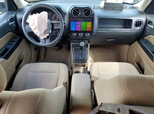 1C4NJRBB4GD714514 2016 JEEP PATRIOT Silver Вид панелі приладів