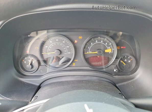 1C4NJRBB4GD714514 2016 JEEP PATRIOT Silver Вид щитка приладів