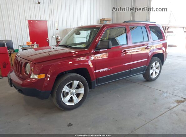 1C4NJRBB4GD772042 2016 JEEP PATRIOT Red Przód lewy