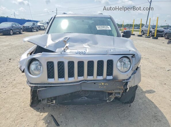 1C4NJRBB4GD778438 2016 JEEP PATRIOT Silver Front view