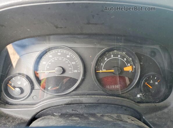 1C4NJRBB4GD778438 2016 JEEP PATRIOT Silver Instrument cluster view