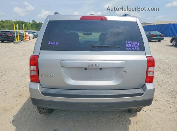 1C4NJRBB4GD778438 2016 JEEP PATRIOT Silver Rear view