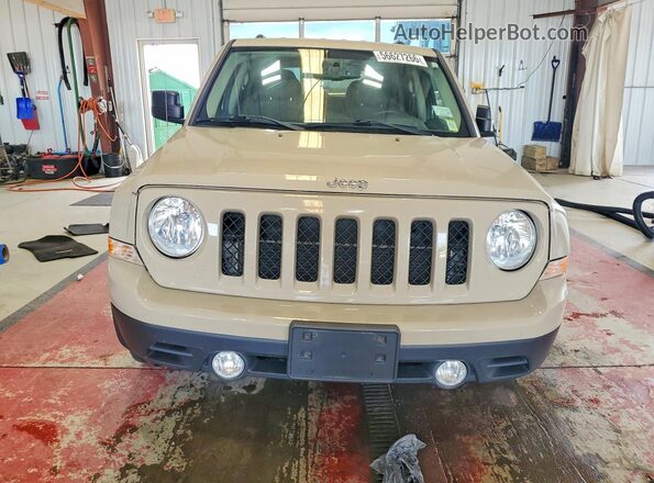 1C4NJRBB4HD210708 2017 JEEP PATRIOT Tan Front view