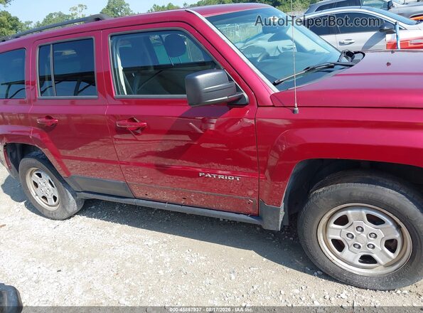 1C4NJRBB5GD594657 2016 JEEP PATRIOT Red Vista interior trasera
