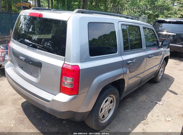 1C4NJRBB6GD500947 2016 JEEP PATRIOT Silver უკანა მარჯვენა