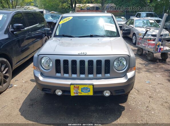1C4NJRBB6GD500947 2016 JEEP PATRIOT Silver ხელსაწყოთა პანელის ხედი