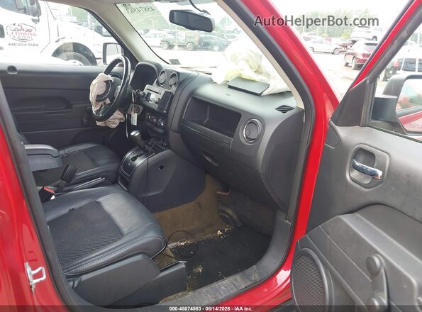 1C4NJRBB6GD673500 2016 JEEP PATRIOT Красный Вид салона спереди