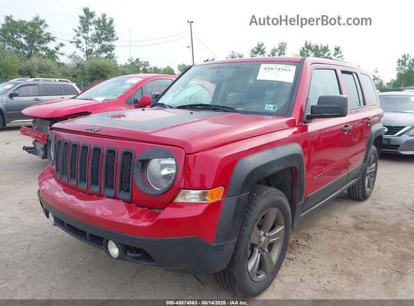 1C4NJRBB6GD673500 2016 JEEP PATRIOT Красный Передняя левая четверть
