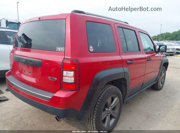 1C4NJRBB6GD673500 2016 JEEP PATRIOT Красный Задняя правая четверть