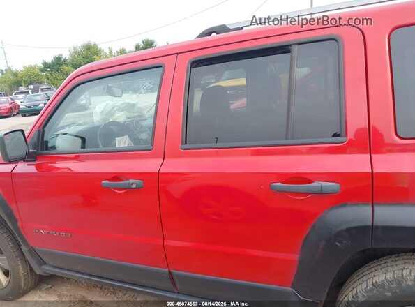 1C4NJRBB6GD673500 2016 JEEP PATRIOT Красный Панорамный вид салона 360°