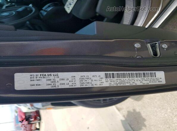 1C4NJRBB6GD673576 2016 JEEP PATRIOT Black Vista de la etiqueta del VIN