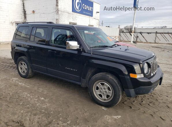 1C4NJRBB7GD550112 2016 JEEP PATRIOT Black Przód prawy