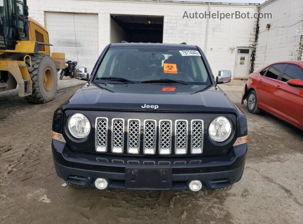1C4NJRBB7GD550112 2016 JEEP PATRIOT Black Widok z przodu