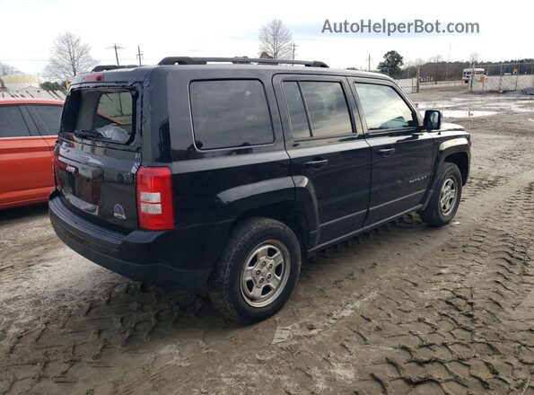 1C4NJRBB7GD550112 2016 JEEP PATRIOT Black Tył prawy