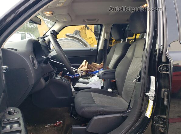 1C4NJRBB7GD550112 2016 JEEP PATRIOT Black Widok wnętrza z przodu